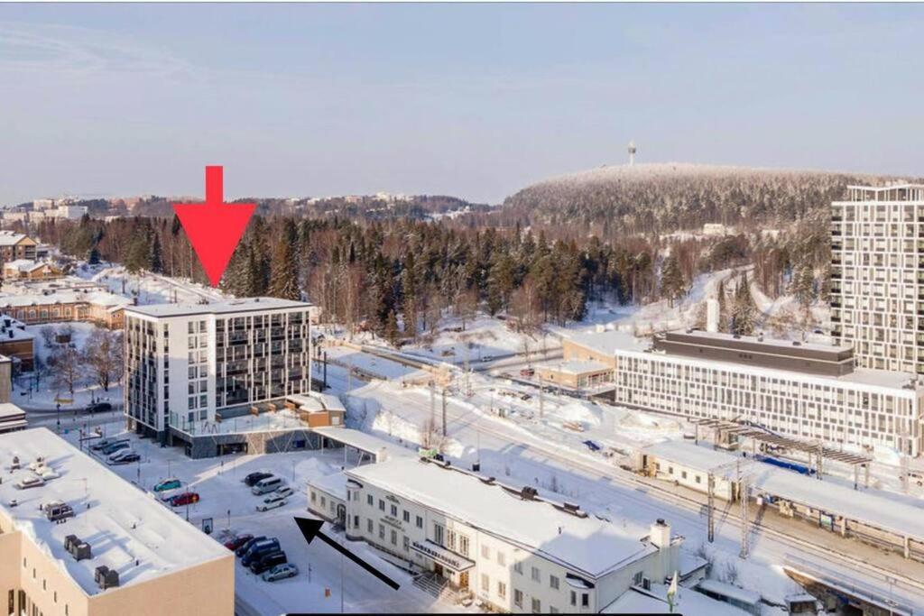 Apartment Near The Train Station, Free Parking &Netflix Kuopio Eksteriør bilde