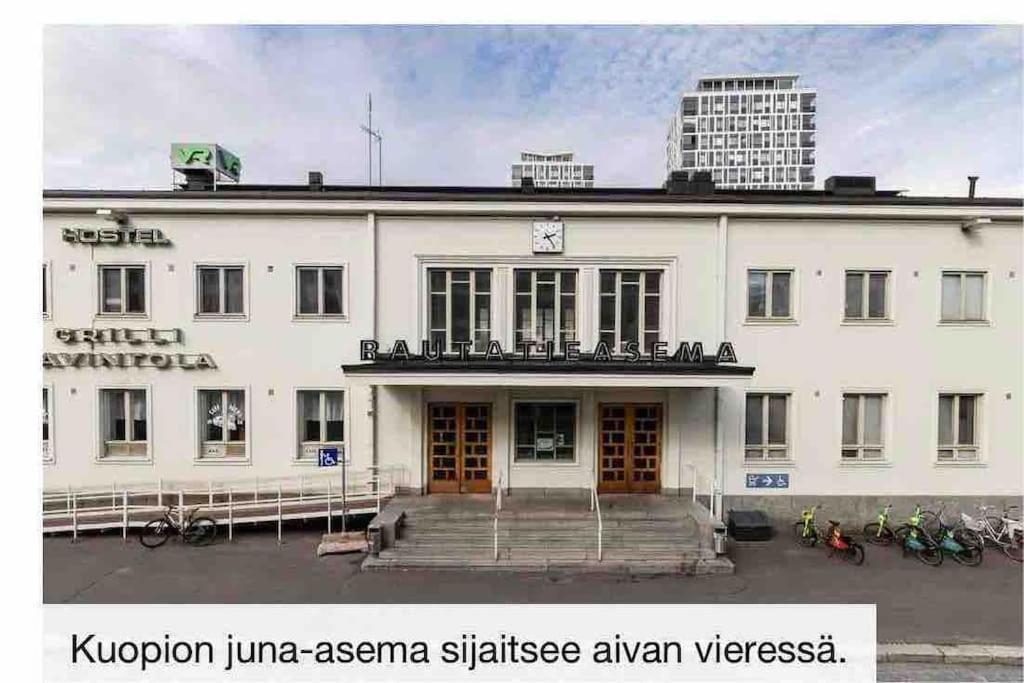 Apartment Near The Train Station, Free Parking &Netflix Kuopio Eksteriør bilde